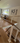 cable railing with wood handrail for stairs