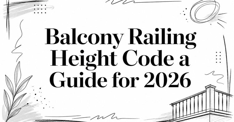 Balcony Railing Code Requirements Balcony Railing Height Code a Guide for 2026 – Ultra Modern Rails