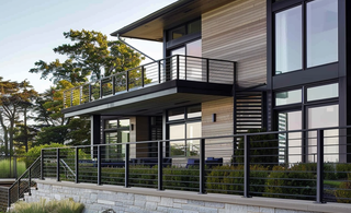 How to Install Cable Deck Railing Around Corners – Ultra Modern Rails