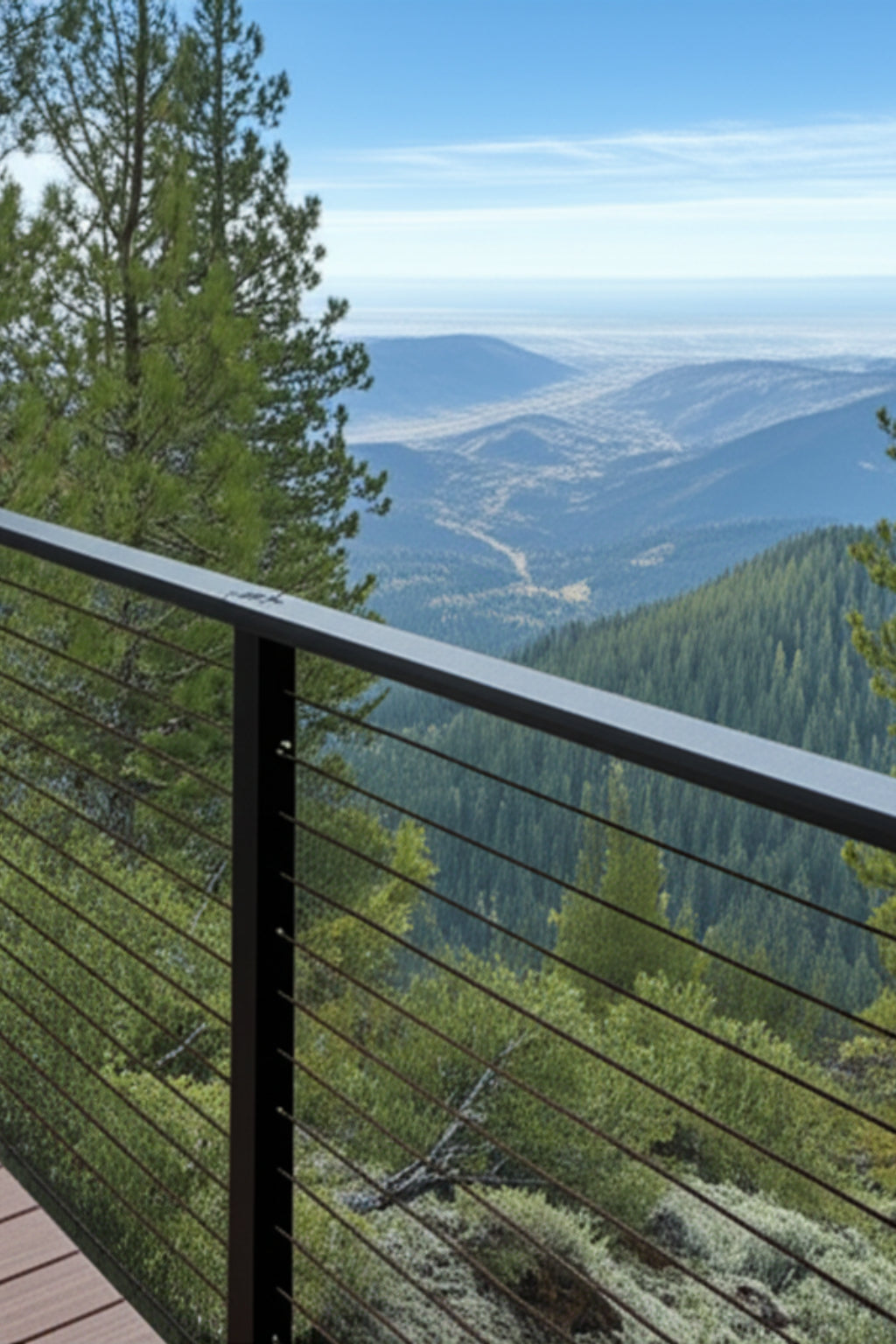 Cable Railing Omaha: Contemporary Safety with Panoramic Views – Ultra ...