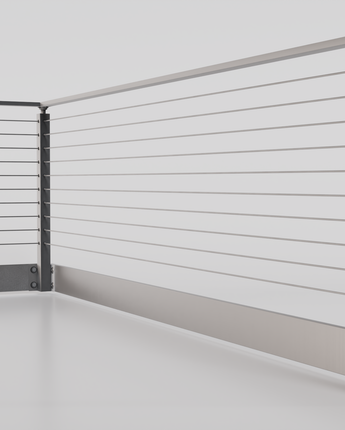 Silver Metal Cable Railings Collection - Ultra Modern Rails